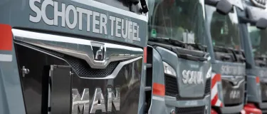 Schotter Teufel Fuhrpark