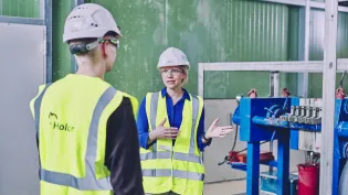 Schotter-Teufel Einweisung-Fremdfirmen