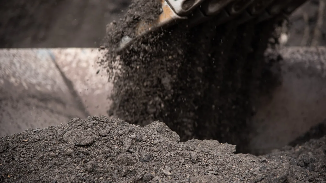 Schotter-Teufel Recycling Schotter